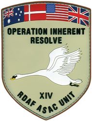 727th Expeditionary Air Control Squadron Royal Danish Air Force All Source Analysis Cell Unit Team 14 Operation INHERENT RESOLVE 2018
