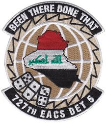 727th Expeditionary Air Control Squadron Detachment 5
