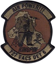 727th Expeditionary Air Control Squadron Detachment 6
Keywords: OCP