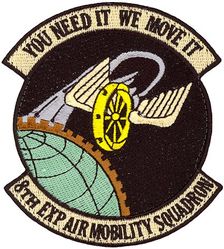 8th Expeditionary Air Mobility Squadron
The 8th Expeditionary Air Mobility Squadron is located as a tenant unit on Al Udeid Air Base, Qatar. The squadron is assigned to the 521st Air Mobility Operations Wing headquartered at Ramstein AB, Germany.
