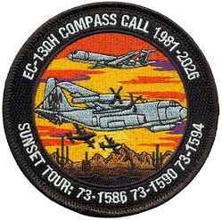 55th Electronic Combat Group EC-130H Retirement 2026
