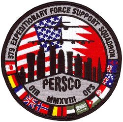 379th Expeditionary Force Support Squadron Personnel Support Contingency Operations Team Operation INHERENT RESOLVE and FREEDOM'S SENTINEL 2018
