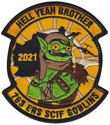 763d Expeditionary Reconnaissance Squadron Morale
SCIF= Sensitive Compartmented Information Facility, an enclosed area within a building that is used to process sensitive compartmented information (SCI) types of classified information.
