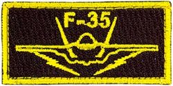 513d Electronic Warfare Squadron F-35 Pencil Pocket Tab
