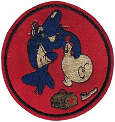 Fleet Aircraft Service Squadron 112 (FASRON-112)
Established as Fleet Aircraft Service Squadron ONE HUNDRED TWELVE (FASRON-112) on 19 Sep 1946. Disestablished on 30 Jun 1959.

Insignia approved by CNO on 12 May 1952. 

