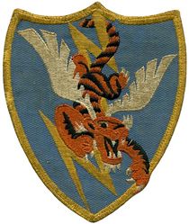 23d Fighter Group
Established as 23 Pursuit Group (Interceptor) on 17 Dec 1941.  Redesignated as 23 Fighter Group on 15 May 1942.  Activated on 4 Jul 1942.  Inactivated on 5 Jan 1946.

Insignia US made, embroidered on twill

Stations. Kunming, China, 4 Jul 1942; Kweilin, China, c. Sep 1943; Liuchow, China, 8 Sep 1944; Luiliang, China, 14 Sep 1944; Liuchow, China, Aug 1945; Hanchow, China, c. 10 Oct-12 Dec 1945; Ft Lewis, WA, 3-5 Jan 1946.



