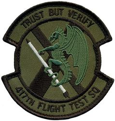 417th Flight Test Squadron
Keywords: Subdued
