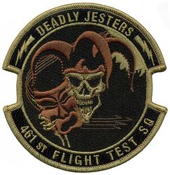 461st Flight Test Squadron
Keywords: OCP