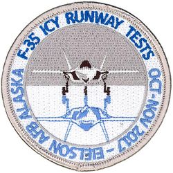 461st Flight Test Squadron F-35 Icy Runway Tests
