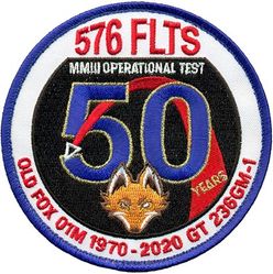 576th Flight Test Squadron (ICBM-Minuteman) GLORY TRIP 236GM-1
