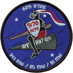 576th Flight Test Squadron (ICBM-Minuteman) GLORY TRIP 237GM
