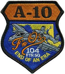 104th Fighter Squadron A-10 Retirement 2025
