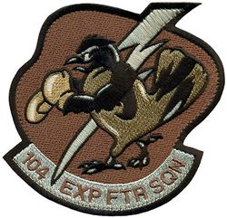 104th Expeditionary Fighter Squadron
Keywords: Desert