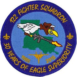 122d Fighter Squadron F-15 30th Anniversary
