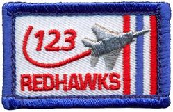 123d Fighter Squadron Exercise ENDURING PARTNERS 2023 Pencil Pocket Tab

