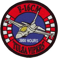 125th Fighter Squadron F-16CM 3000 Hours
