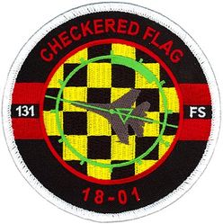 131st Fighter Squadron Exercise CHECKERED FLAG 2018-01
