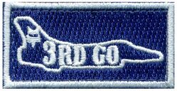 157th Fighter Squadron F-16 Pencil Pocket Tab
