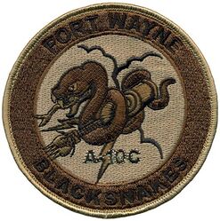 163d Fighter Squadron A-10
Keywords: Desert
