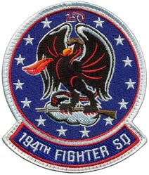 194th Fighter Squadron USA 250th Anniversary 
