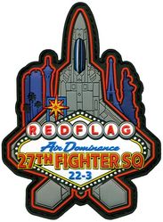 27th Fighter Squadron Exercise RED FLAG 2022-3
Keywords: PVC