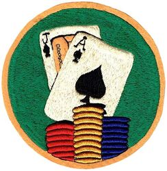 341st Fighter Squadron 
Constituted 342d Fighter Squadron on 24 Sep 1942. Activated on 30 Sep 1942. Inactivated on 10 May 1946.

Insignia not approved. Australian embroidery.

Stations. Mitchel Field, NY, 30 Sep 1942; Bradley Field, CT, 4 Oct 1942; Westover Field, MA, 29 Oct 1942; Providence Airport, RI, c. 3 Jan 1943; Westover Field, MA, 28 Apr-9 May 1943; Jackson Airfield, Port Moresby, Papua New Guinea, 23 Jun 1943; Finschhafen Airfield, New Guinea, 17 Dec 1943; Saidor Airfield, New Guinea, 30 Mar 1944; Wakde Airfield, Netherlands East Indies, 22 May 1944; Kornasoren Airfield Noemfoor, Schouten Islands, New Guinea, 22 Sep 1944; Tacloban Airfield, Leyte, Philippines, 1 Dec 1944; Tanauan Airfield, Leyte, Philippines, 16 Dec 1944; San Marcelino, Luzon, Philippines, 6 Feb 1945; Floridablanca Airfield, Luzon, Philippines, 15 May 1945; Ie Shima Airfield, Okinawa, 12 Jul 1945; Itami Airfield, Japan, 20 Oct 1945-10 May 1946.



