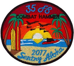 35th Fighter Squadron Exercise COMBAT HAMMER and SENTRY ALOHA 2017
