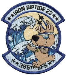 355th Expeditionary Fighter Squadron Exercise IRON RIPTIDE 2023
