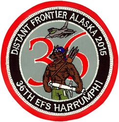 36th Expeditionary Fighter Squadron Exercise DISTANT FRONTIER ALASKA 2015-03
