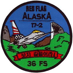 36th Fighter Squadron Exercise RED FLAG ALASKA 2017-2
RED FLAG-Alaska 17-2: 8-23 Jun 2017
