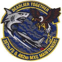 367th Fighter Squadron and 482d Maintenance Group Morale
