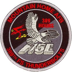 389th Fighter Squadron F-15E 389 Hours
