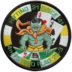 4th Fighter Squadron Exercise RED FLAG 2025-3 
