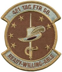 421st Fighter Squadron Heritage
Keywords: Desert