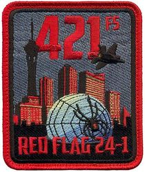 421st Fighter Squadron Exercise RED FLAG 2024-01
