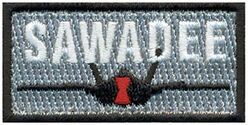 421st Fighter Squadron Pencil Pocket Tab
