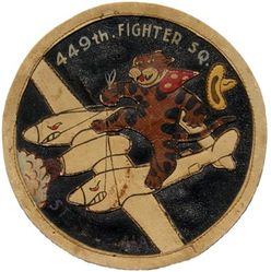 449th Fighter Squadron 
Constituted 449th Fighter Squadron on 2 Aug 1943. Activated on 26 Aug 1943, Inactivated on 25 Dec 1945.

Stations. Kunming, China, 26 Aug 1943; Lingling, China, 26 Aug 1943 (detachments operated from Hengyang and Kweilin, China, Sep 1943); Suichwan, China, Feb 1944; Kweilin, China, Jun 1944;  Chengkung, China, 16 Jul 1944 (detachment operated from Yunnani, China, c. 23 Jul 1944-Mar 1945; Mengtsz, China, Mar 1945; Posek, China, 12 Apr-May 1945); Mengtsz, China, c. 13 Jul 1945; India, Sept-Nov 1945; Ft Lewis, Wash, 19-25 Dec 1945. 

