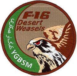 480th Fighter Squadron F-16 Operation ENDURING FREEDOM Swirl
