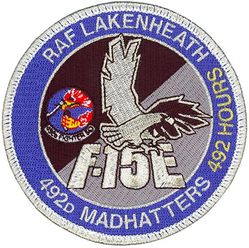 492d Fighter Squadron F-15E 492 Hours
