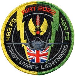 493d & 495th Fighter Squadron F-35 Royal International Air Tattoo 2022
