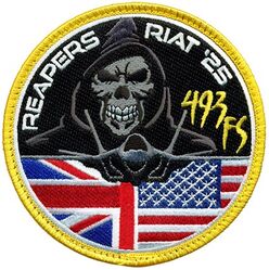 493d Fighter Squadron Royal International Air Tattoo 2025 
