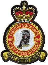 494th Fighter Squadron Heritage 
