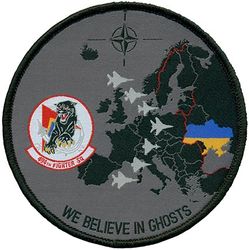 494th Fighter Squadron Morale NATO AIR SHIELDING 2022
