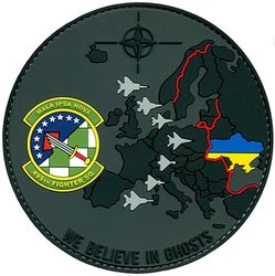495th Fighter Squadron Morale NATO AIR SHIELDING 2022
MALA IPSA NOVA - “Bad News Itself”
Keywords: PVC