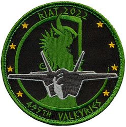 495th Fighter Squadron Royal International Air Tattoo 2022
