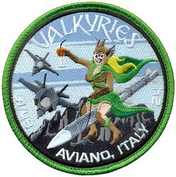495th Fighter Squadron Aviano Deployment 2024
