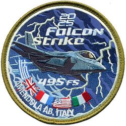 495th Fighter Generation Squadron Exercise FALCON STRIKE 2025
