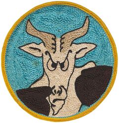 51st Pursuit Squadron, Fighter and 51st Fighter Squadron 
Constituted 51st Pursuit Squadron (Fighter) on 22 Nov 1940. Activated on I Jan 1941, Redesignated 51st Fighter Squadron on 15 May 1942. Inactivated on 15 Oct 1946

Insignia approved on 6 Apr 1944. US made, chain stiching on wool. 

Stations. Rio Hato, Panama, 1 Jan 1941; Albrook Field, CZ, 1 Jan 1941; Rio Hato, Panama, c. 21 Aug 1941; Howard Field, CZ, 10 Dec 1941; France Field, CZ, 23 Dec 1941 (detachment at Guatemala City, Guatemala, Jan 1942-9 Mar 1943); Seymour Island, Galapagos, c. 9 Dec 1942 (detachments at Salinas,  Ecuador, and Talora, Peru, Dec 1942-9 Mar 1943); La Joya, Panama, c. 4 Mar 1944; Howard Field, CZ, c. 10 Jun 1944-15 Oct 1946

