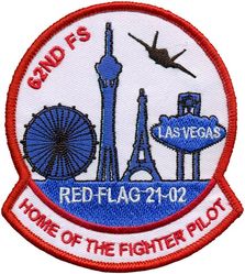 62d Fighter Squadron Exercise RED FLAG 2021-02
