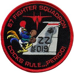 67th Fighter Squadron F-15C 82-0019
